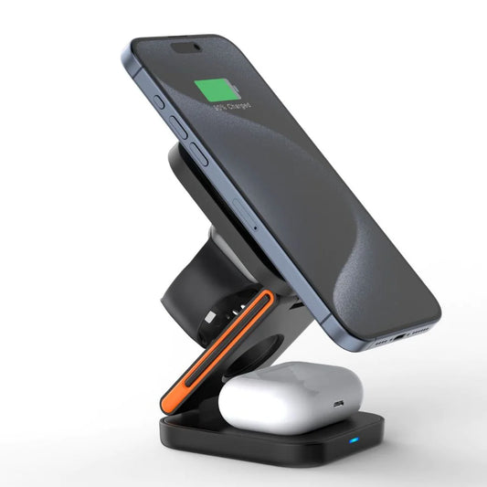 3-in-1 Wireless Fast Charger | Charge Phone, Earbuds & Watch